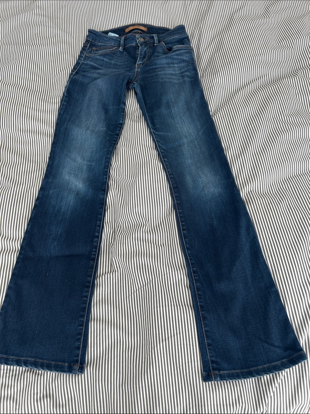 Joe's Flawless Honey Bootcut Curvy Jeans Dark Blue Flare Leg Jeans